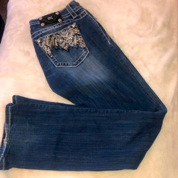👖MissMe Signature Boot Cut Jeans Sz.28👖 - Picture 4 of 13